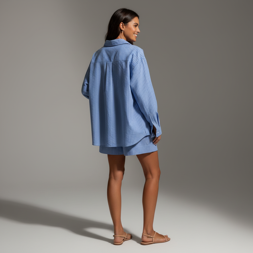 Gianna Striped Two Piece Set