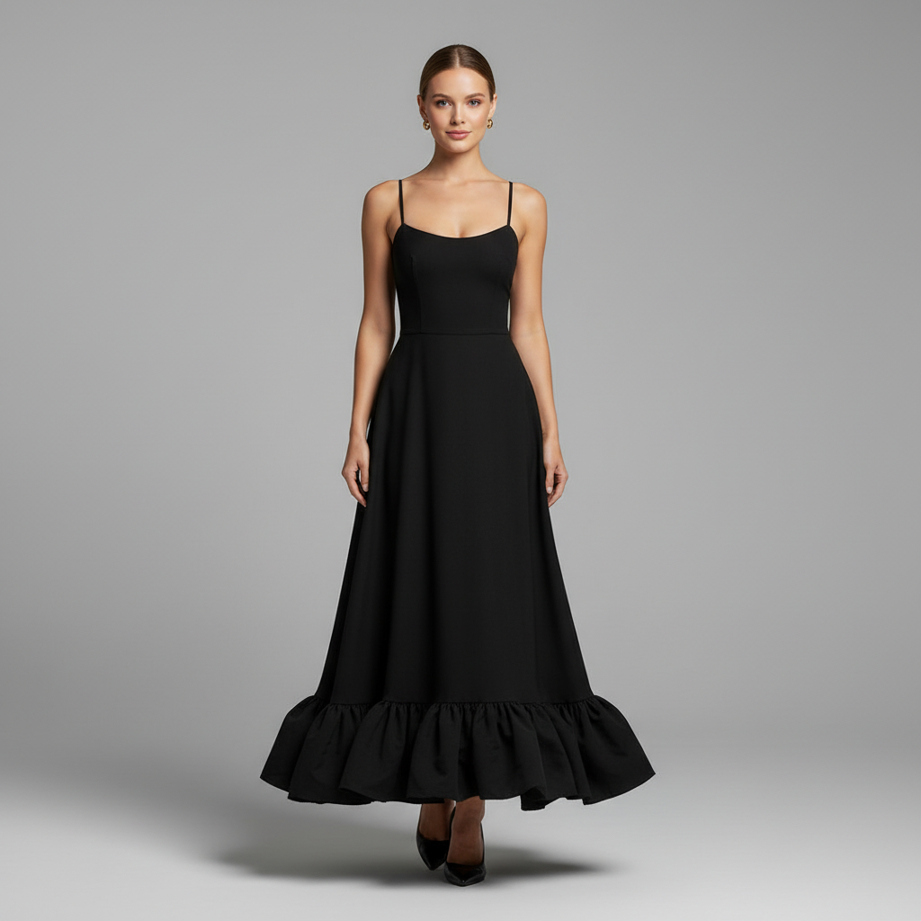 Floral Ruffled Dress